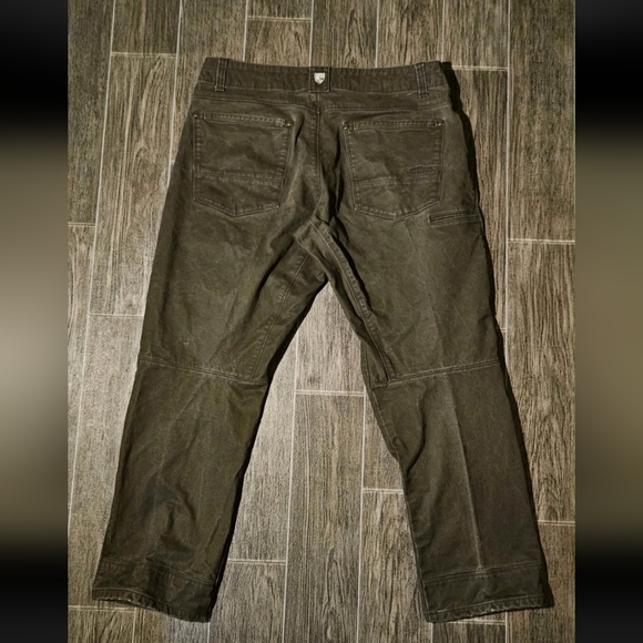Kuhl Rydr Vintage Patina Dye Brown Outdoors Hiking Pants Utility Mens Size 36x30 - Picture 7 of 8